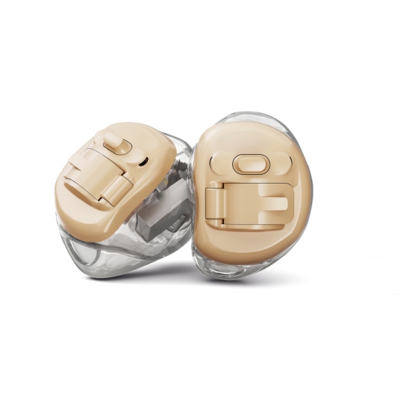 Invisible digital hearing aids by Phonak